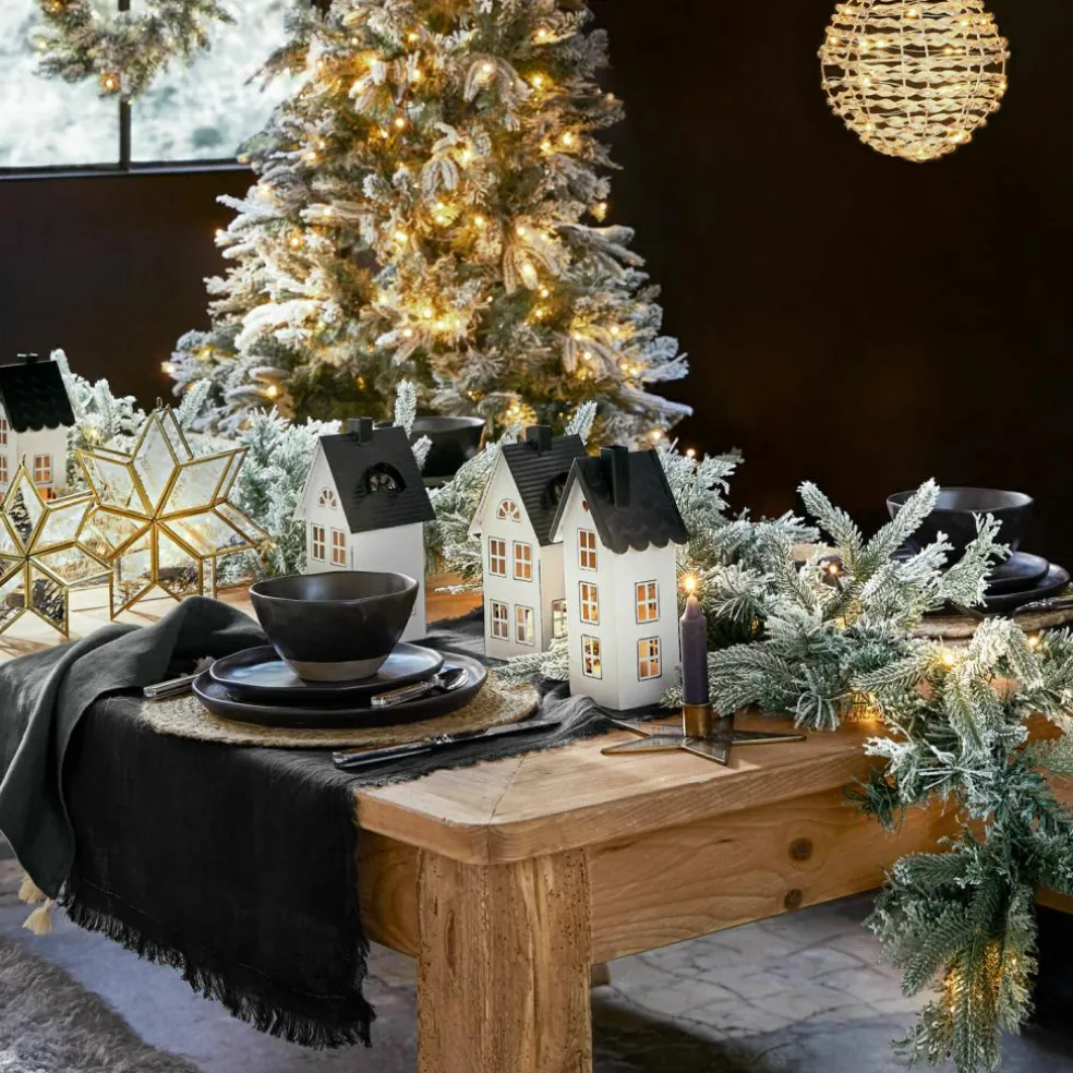 2 lanternes maisonnettes Gunar