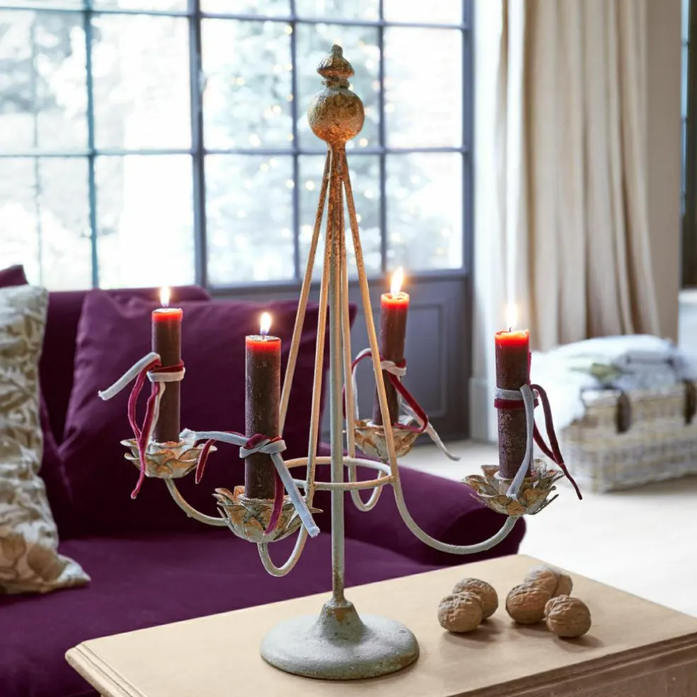 Bougeoir porte-couronne Liyanah