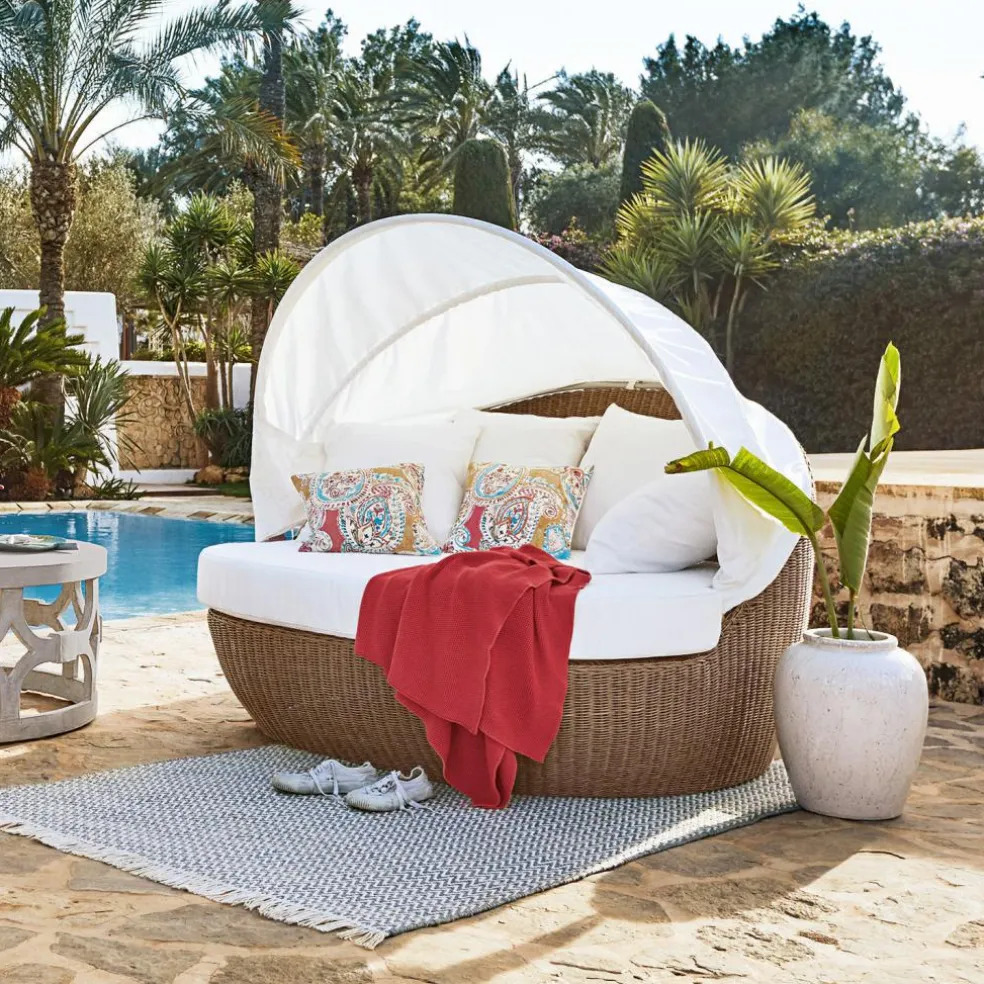 Canapé-lit de jardin Luxor