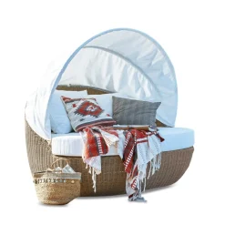 Canapé-lit de jardin Luxor