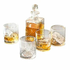 Carafe et lot de 4 verres Kerrington