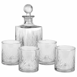 Carafe et lot de 4 verres Kerrington