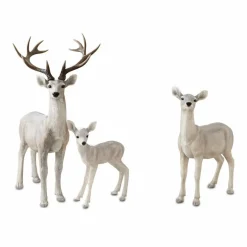 Cerf avec biche et faon Olsen