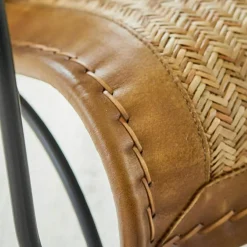 Chaise avec tabouret Dauvron