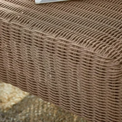 Corbeille de plage avec repose-pieds Sanivane