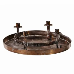 Couronne à bougies avec plateau Ivremont