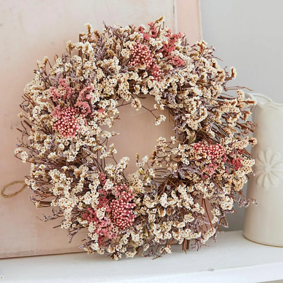 Couronne de fleurs séchées Jovilique