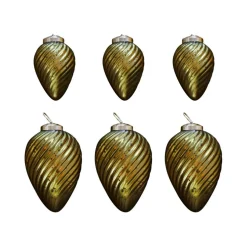 Décorations de Noël, set de 6 Salema