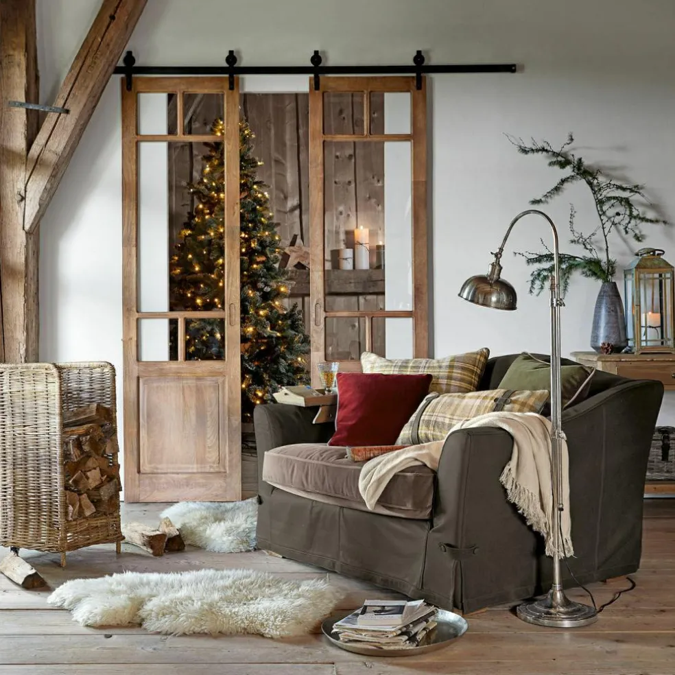 Double porte coulissante Bradas