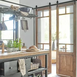 Double porte coulissante Bradas