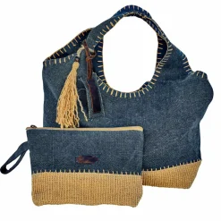 Ensemble cabas et pochette Cacula