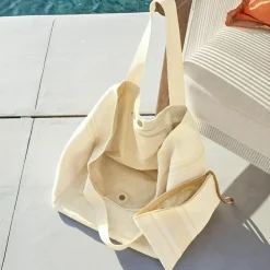 Ensemble cabas et pochette Liorane