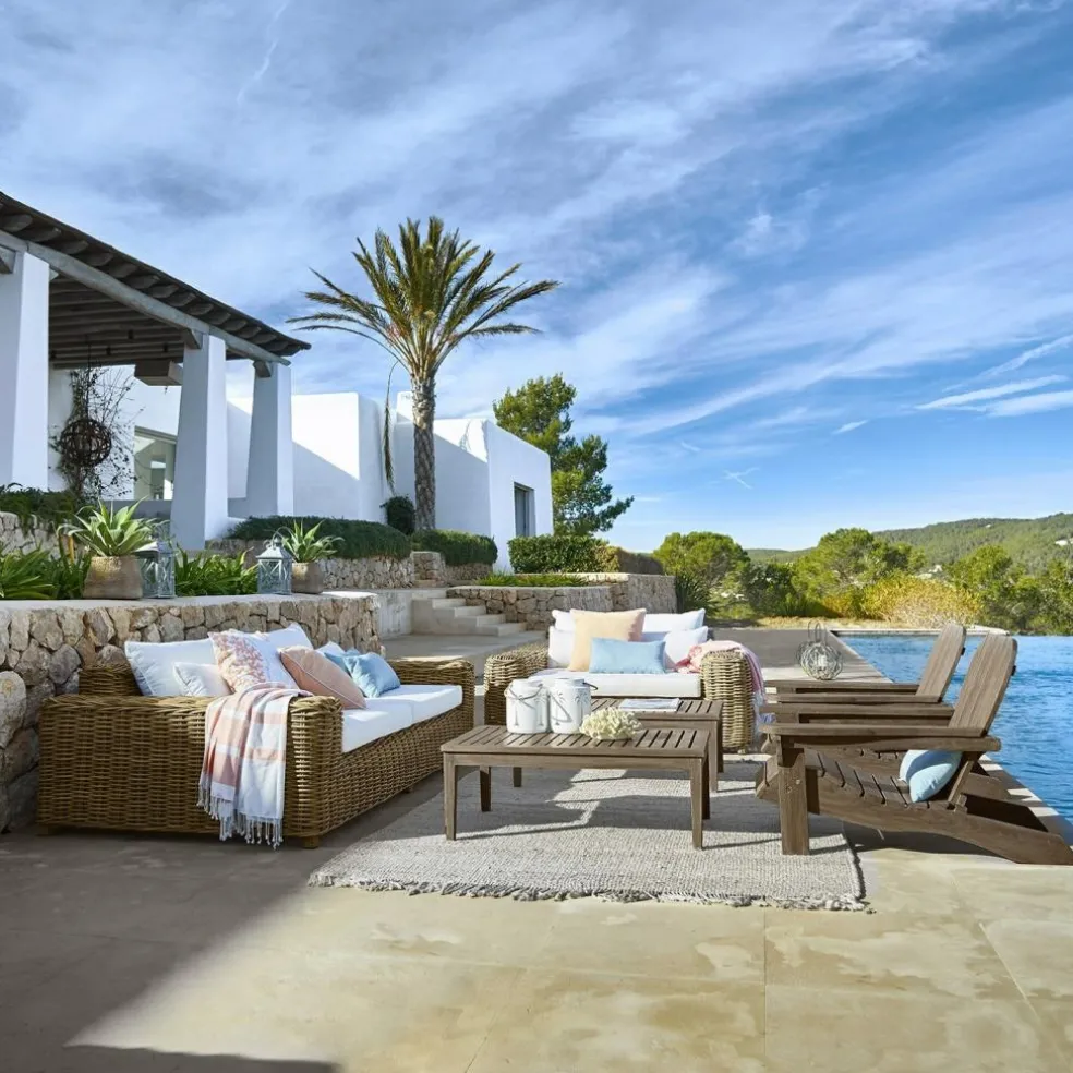 Ensemble canapé et fauteuil Camas