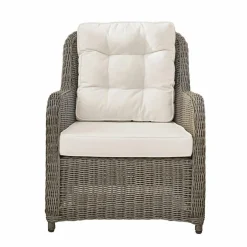Fauteuil avec pouf Bromyard