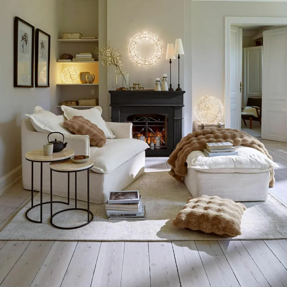 Fauteuil avec repose-pieds Avignon