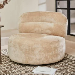 Fauteuil lounge rotatif Brookminster