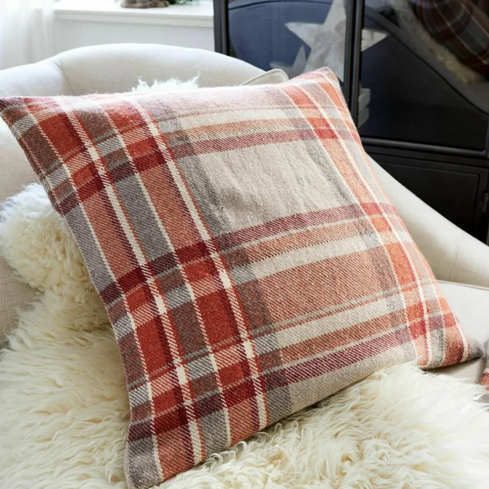Housse de coussin Tartan