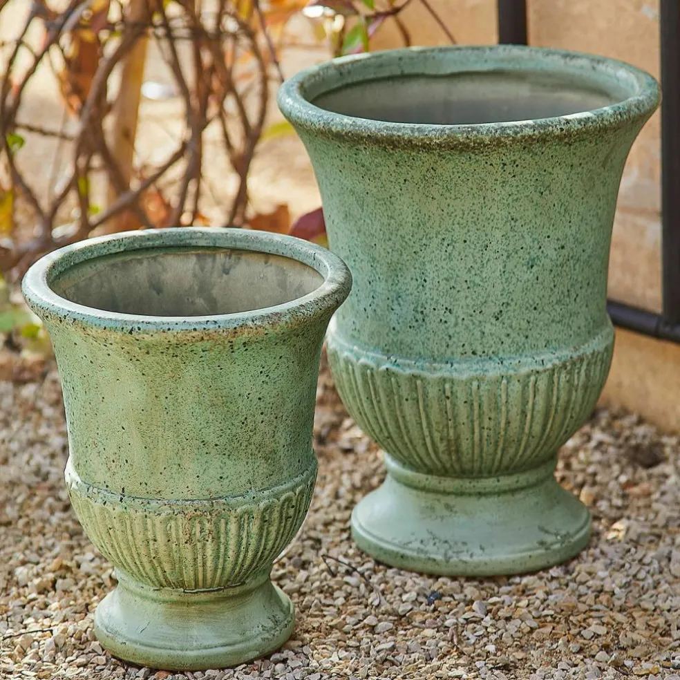 Lot de 2 amphores Jolivaux