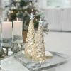 Lot de 2 arbres décoratifs Glitter