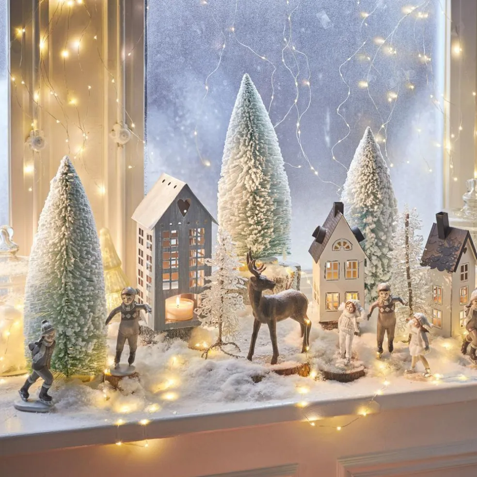 Lot de 4 arbres décoratifs Landscape