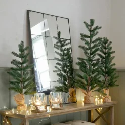 Lot de 3 arbres décoratifs Merpins