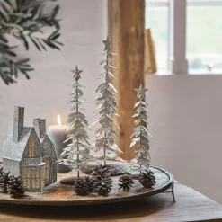 Lot de 3 arbres décoratifs Laruns