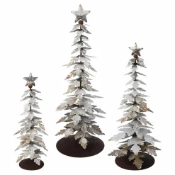 Lot de 3 arbres décoratifs Laruns