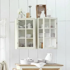 Lot de 2 armoires suspendues Piavo