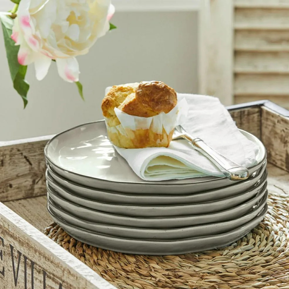 Lot de 6 assiettes à dessert Biarré