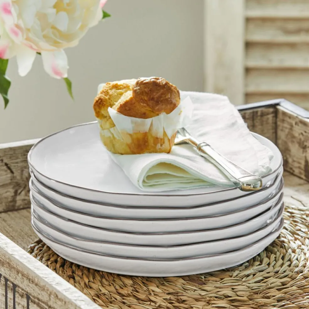 Lot de 6 assiettes à dessert Biarré