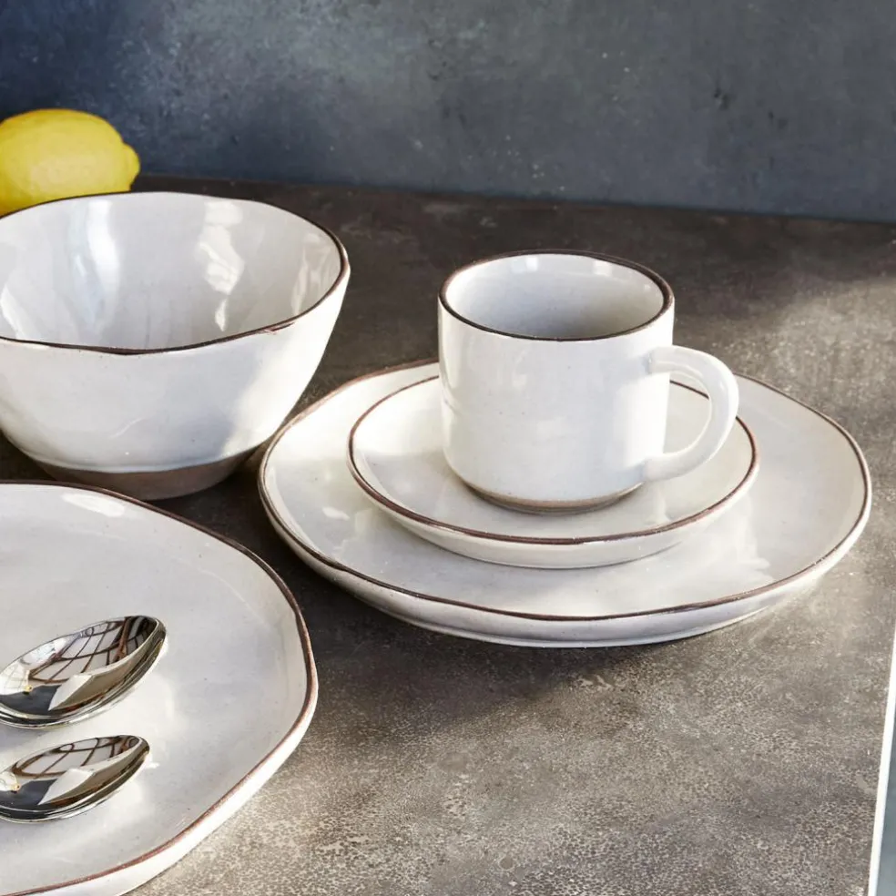 Lot de 6 assiettes à dessert Biarré