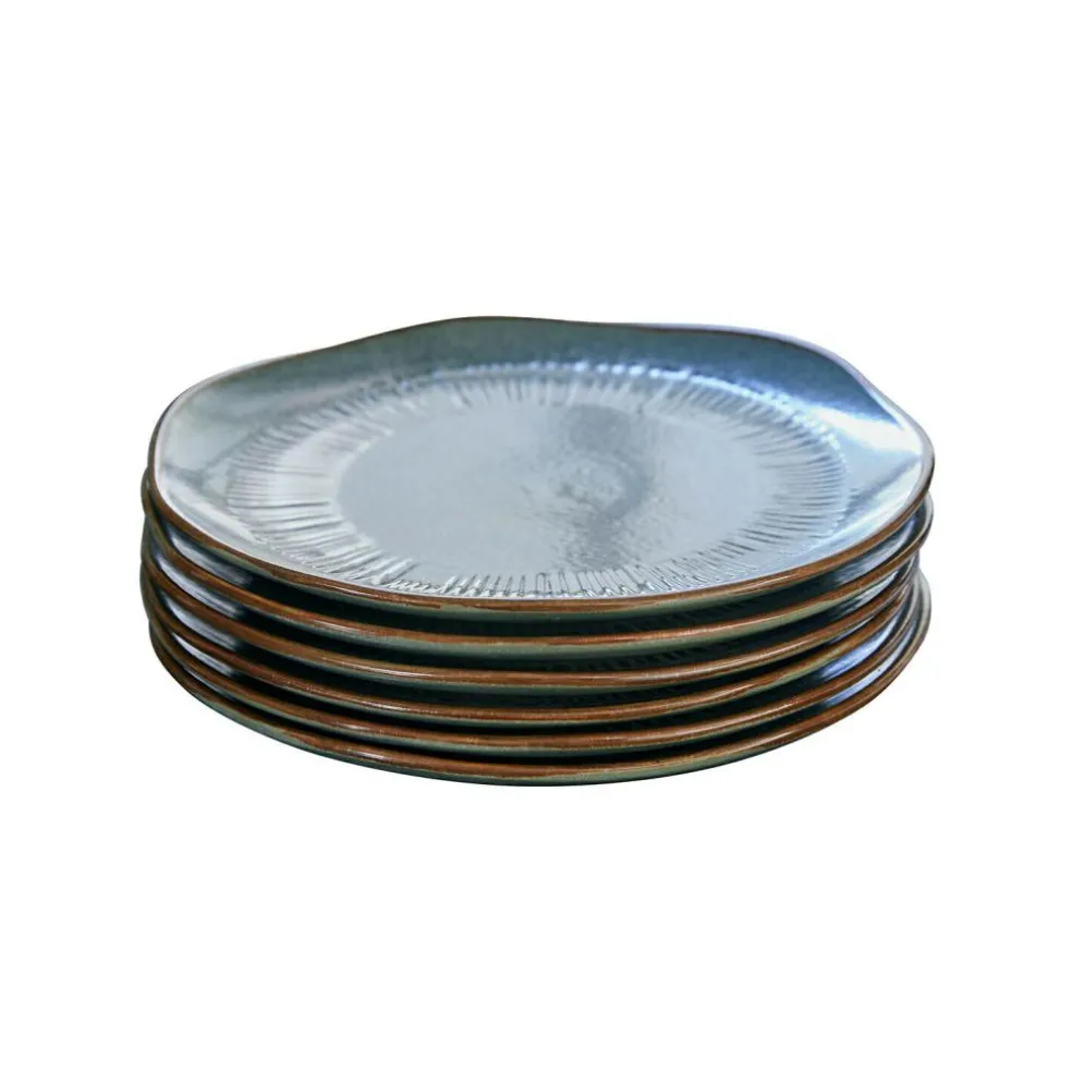 Lot de 6 assiettes à dessert Périers