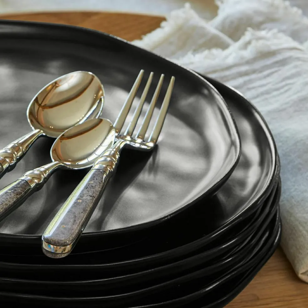 Lot de 6 assiettes Biarré