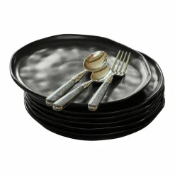Lot de 6 assiettes Biarré