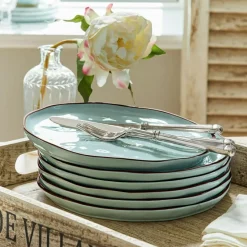 Lot de 6 assiettes Biarré