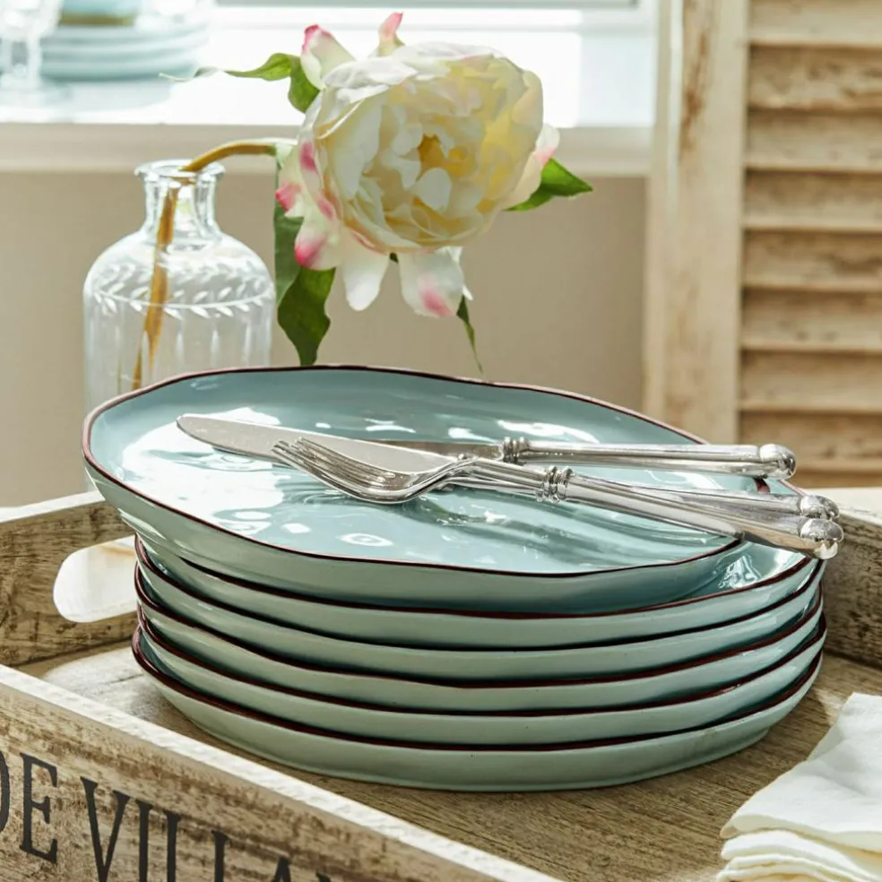 Lot de 6 assiettes Biarré