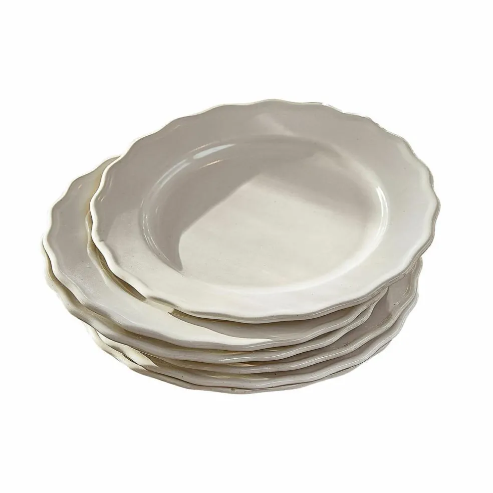 Lot de 6 assiettes Mallevesse