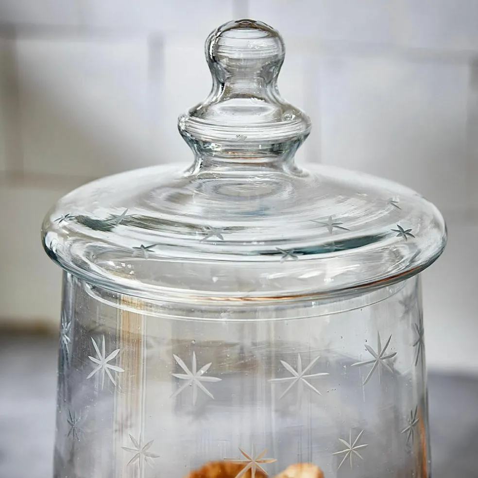 Lot de 2 bocaux en verre Valerico