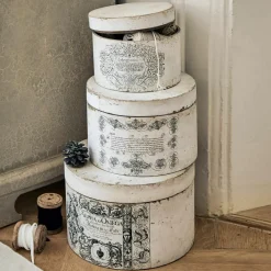 Lot de 3 boîtes Willma