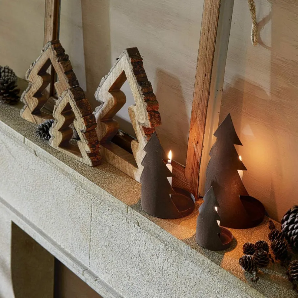 Lot de 3 bougeoirs Ageville