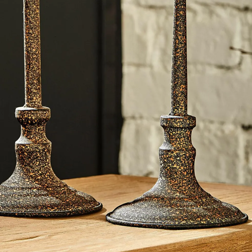 Lot de 2 bougeoirs Avarin