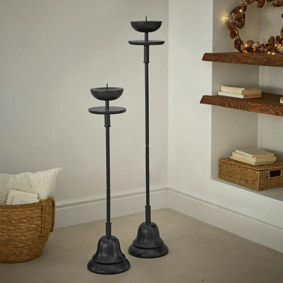 Lot de 2 bougeoirs Brantino