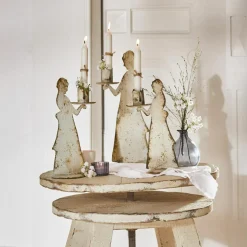 Lot de 3 bougeoirs Chanler