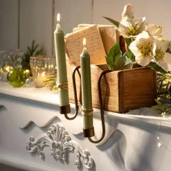 Lot de 2 bougeoirs Fioriva