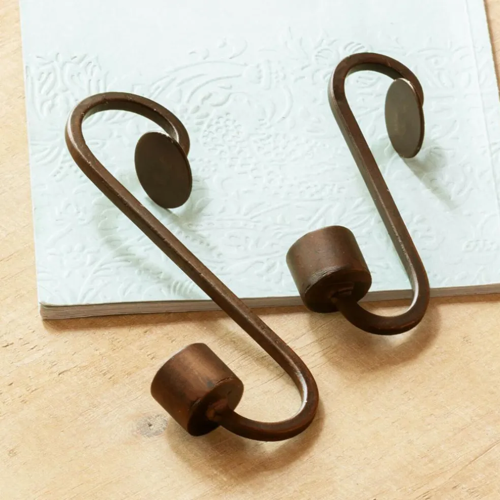 Lot de 2 bougeoirs Fioriva