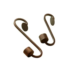 Lot de 2 bougeoirs Fioriva