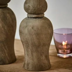 Lot de 2 bougeoirs Fleuries-sur-Marne