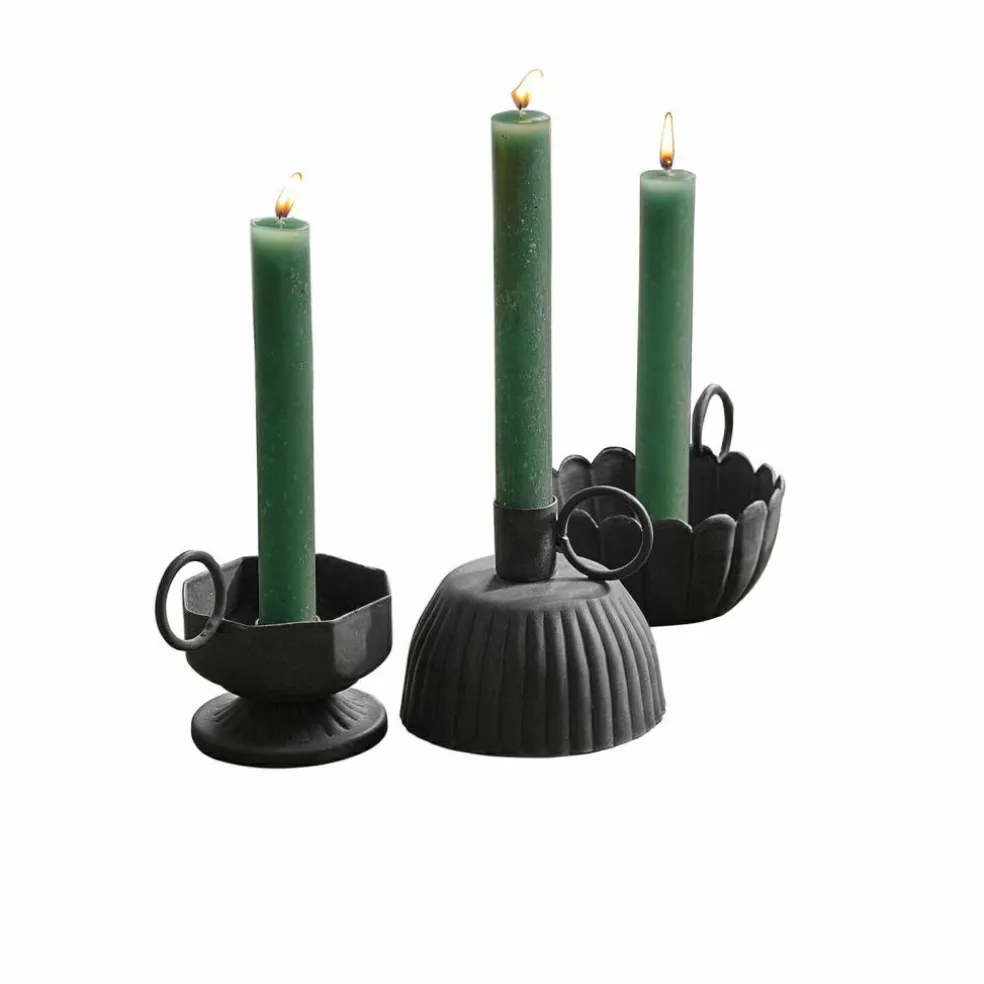 Lot de 3 bougeoirs Lazharin