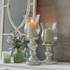 Lot de 2 bougeoirs Luisant