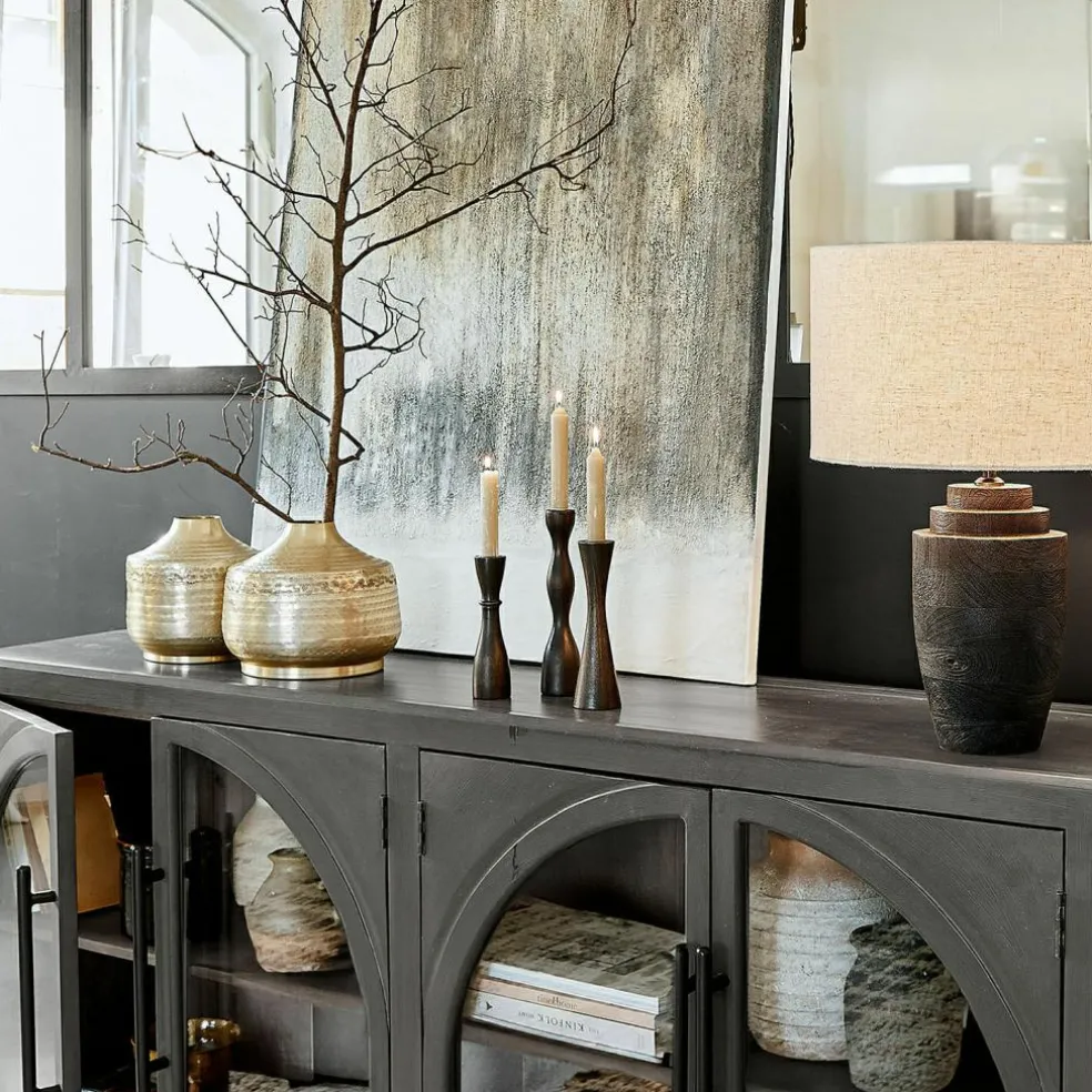 Lot de 3 bougeoirs Méléandre